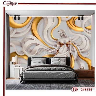 کاغذ دیواری سه بعدی فرشته 248656